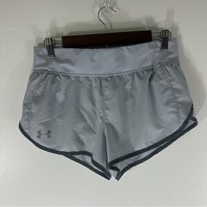 Under Armour Women’s Speedpocket Phone Lined Running Shorts Gray Medium